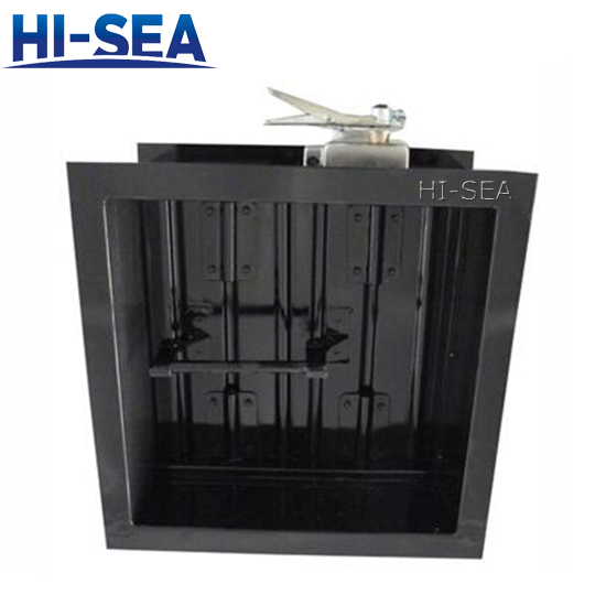 Ship Fire Damper Manually